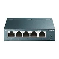 TP-Link TL-SG105 Switch 5 Puertos Gigabit con carcasa plástica. Uso en interiores.