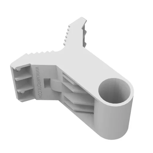 QM Soporte de Antena MikroTik QM Base para mástil o muro, color blanco