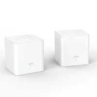 Distribuidor Wifi MW3 Tenda Kit de 2 equipos para un Sistema MESH WiFi AC1200 MU-MIMO, un solo SSID en toda la casa. El paquete de 2 te ofrece un alcance WiFi de hasta 200㎡. Color Blanco