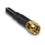 Cable Pigtail Altelix ACRPSMA-BLACK sintonizado para 5GHz conectorizado RP-SMA macho en un extremo a RP-SMA macho en el otro extremo con 50cms de longitud color negro. Fabricados en cable coaxial RF serie 195 de baja pérdida con 10 veces menos pérdida que el RG-58. color negro.