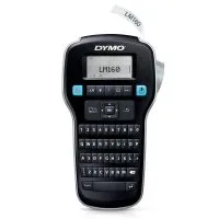 La LABELMANAGER160 DYMO es una etiquetadora portatil con teclado QWERY estilo computadora facil de usar al imprimir etiquetas perfectas y profesionales. Disfrute de una duración prolongada de la batería con apagado automático.