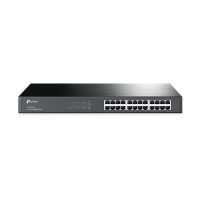 Switch de TP-Link TL-SG1024 no gestionable de 24 puertos Gigabit color negro