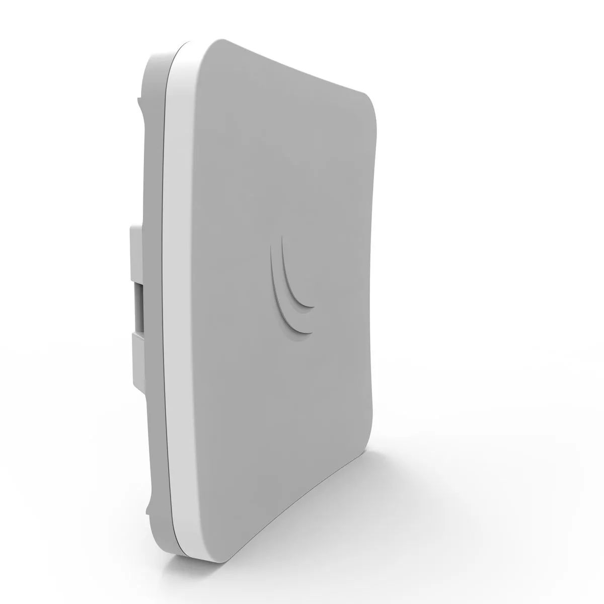 Antena CPE Mikrotik RBSXTsq5nD de 10dBi 2.4GHz PtP, color blanco con gris