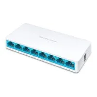 Switch Mercursys MS108 color blanco