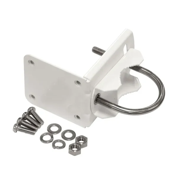 Base Metálica Mikrotik LHGmount para LHG Alineación precisa, color blanco