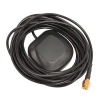 Antena GPS MikroTik ACGPSA Outdoor con cable de 5m SMA, color negro