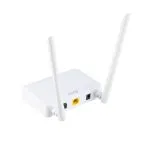 FD511GW-X-R361 C-DATA ONU híbrida que admite los modos EPON y GPON incluye Wi-Fi 2,4 GHz. También tiene caracteristicas de alto rendimiento que garantizan una excelente experiencia de navegación y reproducción de vídeo de alta resolución.
