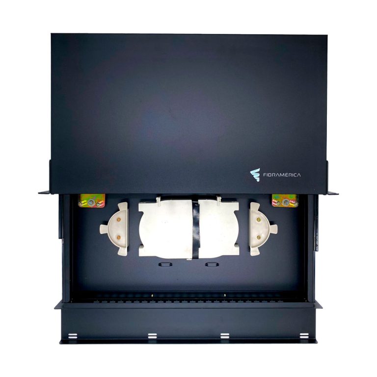 ODF Patch Panel Fibra Fibramerica FAB-FPX-P2-24SX-E, vacío color negro