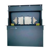 ODF Patch Panel de Fibra Óptica Fibramérica vacío de 19" color negro